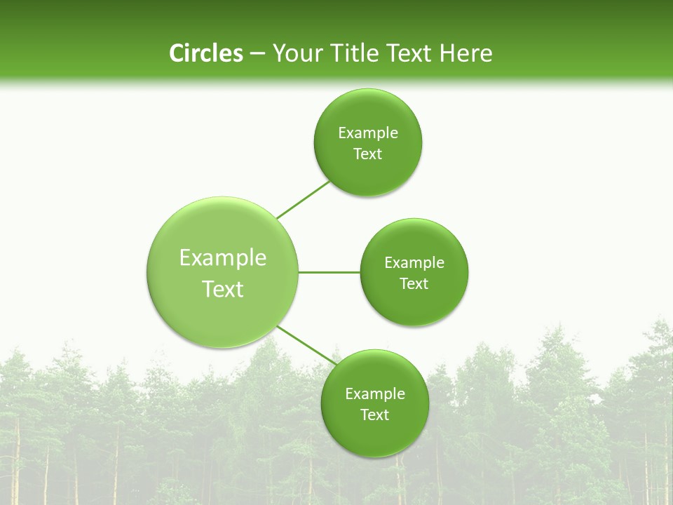 Tree Wood Sunny PowerPoint Template