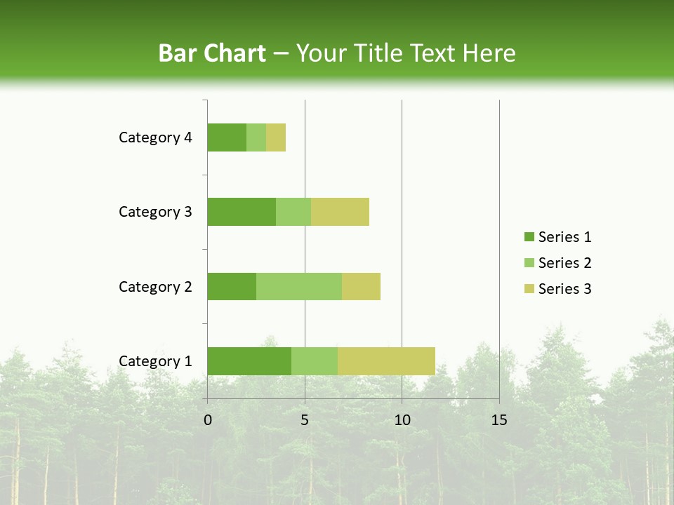 Tree Wood Sunny PowerPoint Template