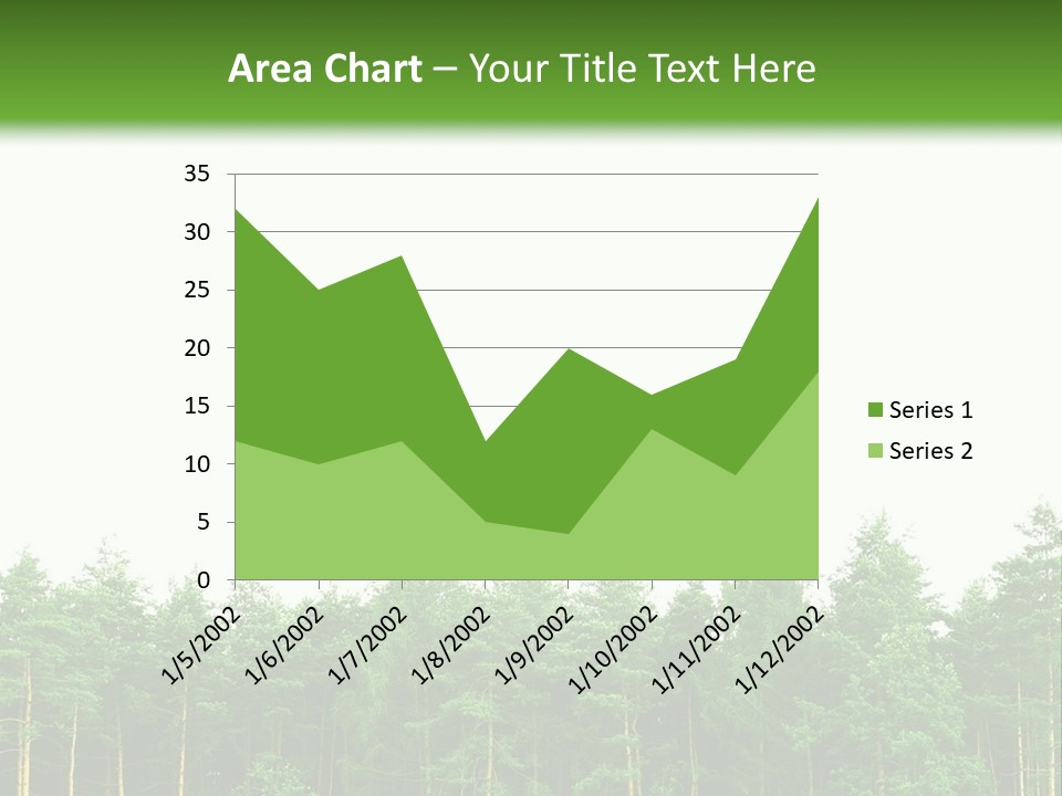 Tree Wood Sunny PowerPoint Template