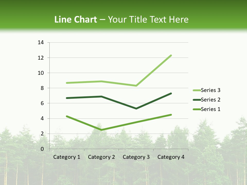 Tree Wood Sunny PowerPoint Template