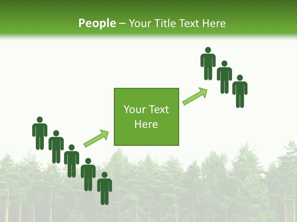 Tree Wood Sunny PowerPoint Template