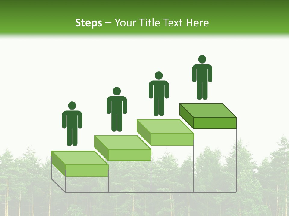 Tree Wood Sunny PowerPoint Template