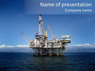 Pacific Black Exploration PowerPoint Template