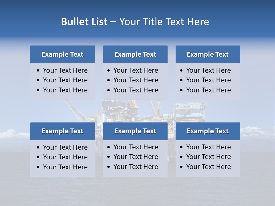 Pacific Black Exploration PowerPoint Template