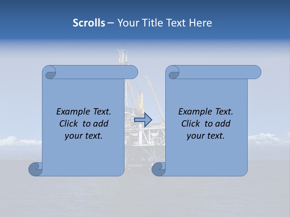 Pacific Black Exploration PowerPoint Template