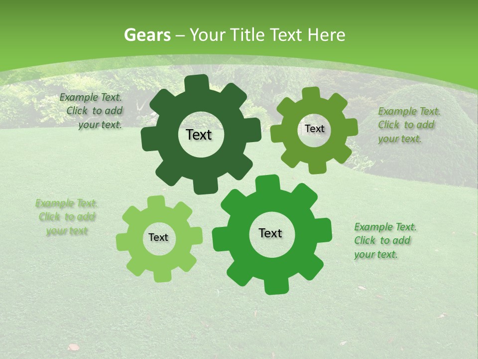 Formal Residential Parkland PowerPoint Template