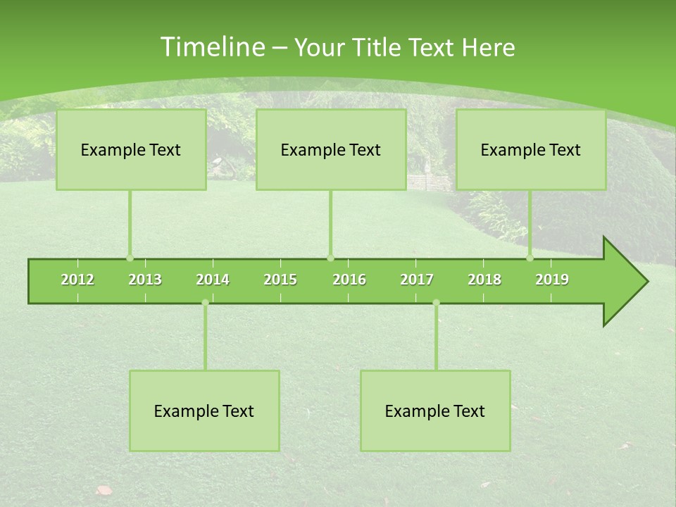 Formal Residential Parkland PowerPoint Template
