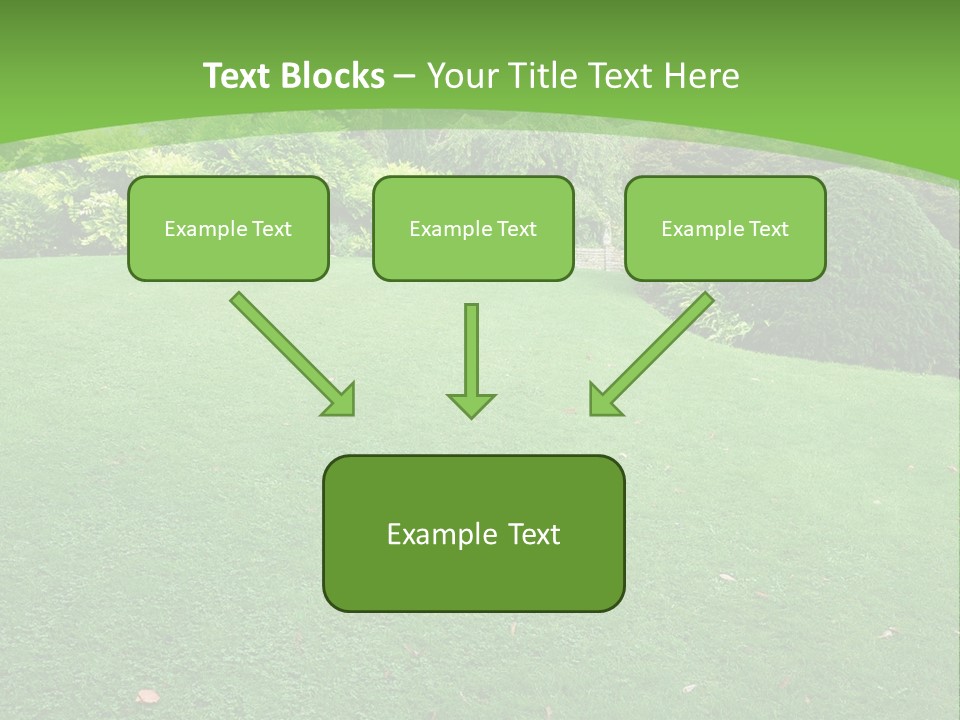 Formal Residential Parkland PowerPoint Template