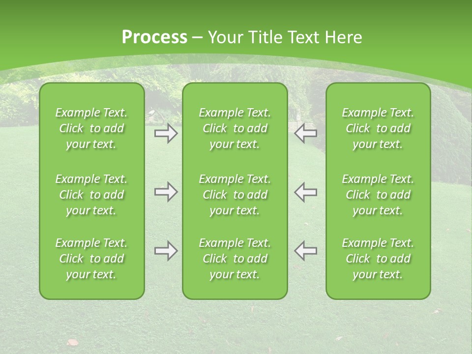 Formal Residential Parkland PowerPoint Template
