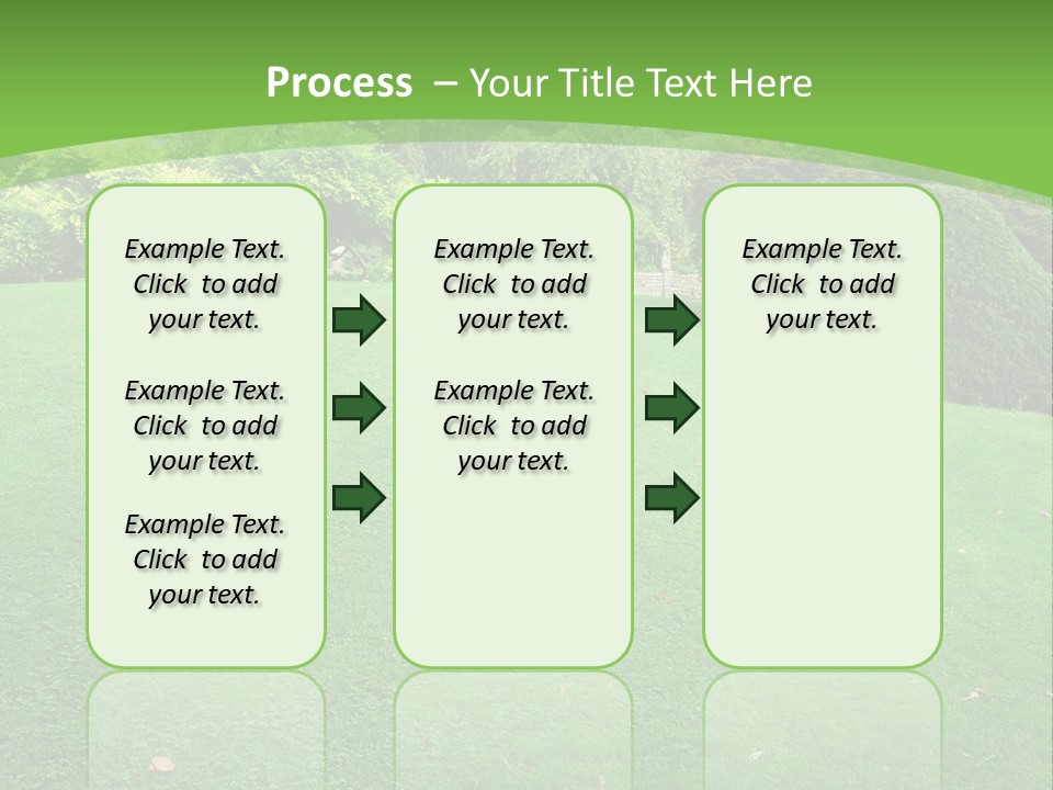 Formal Residential Parkland PowerPoint Template