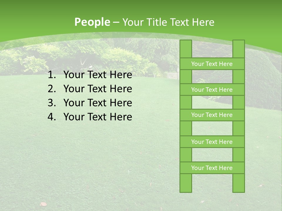 Formal Residential Parkland PowerPoint Template
