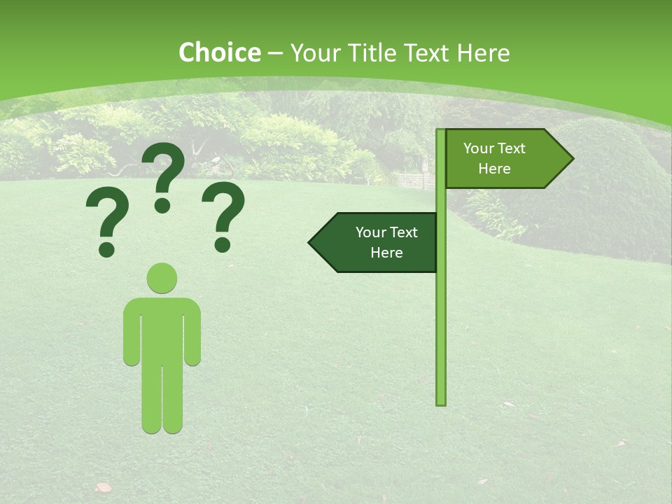 Formal Residential Parkland PowerPoint Template