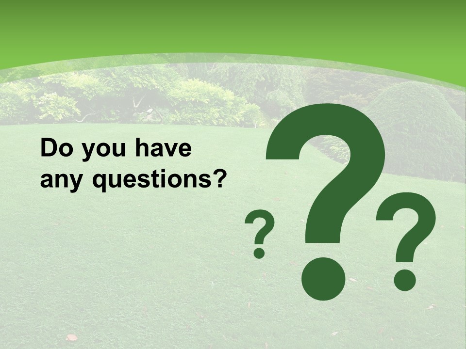 Formal Residential Parkland PowerPoint Template