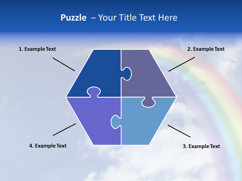 Beautiful Rainbow PowerPoint Template