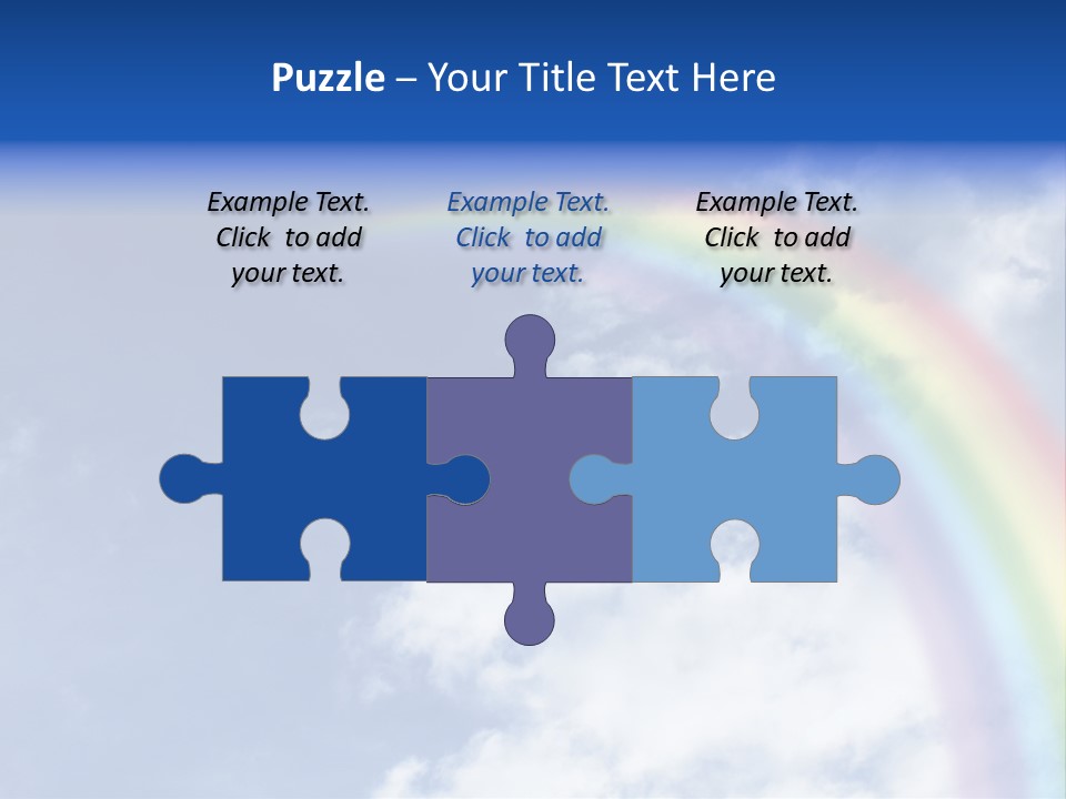 Beautiful Rainbow PowerPoint Template