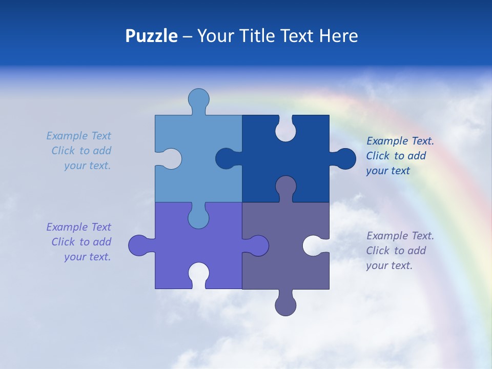 Beautiful Rainbow PowerPoint Template