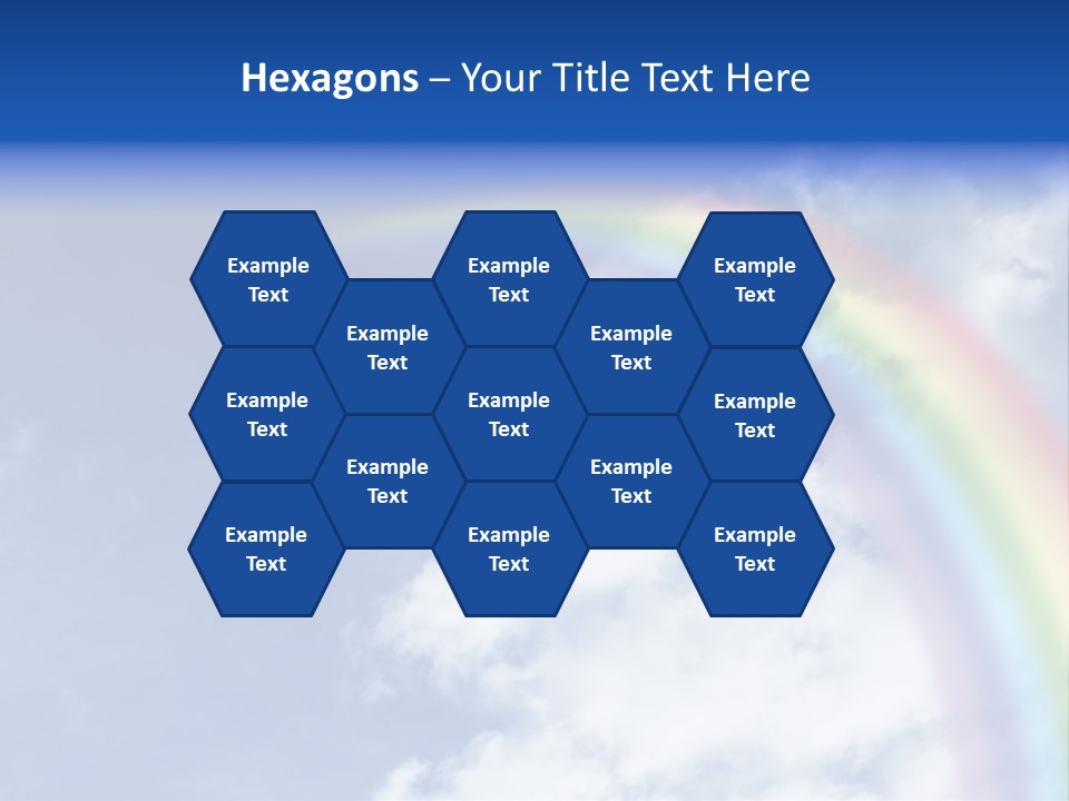 Beautiful Rainbow PowerPoint Template