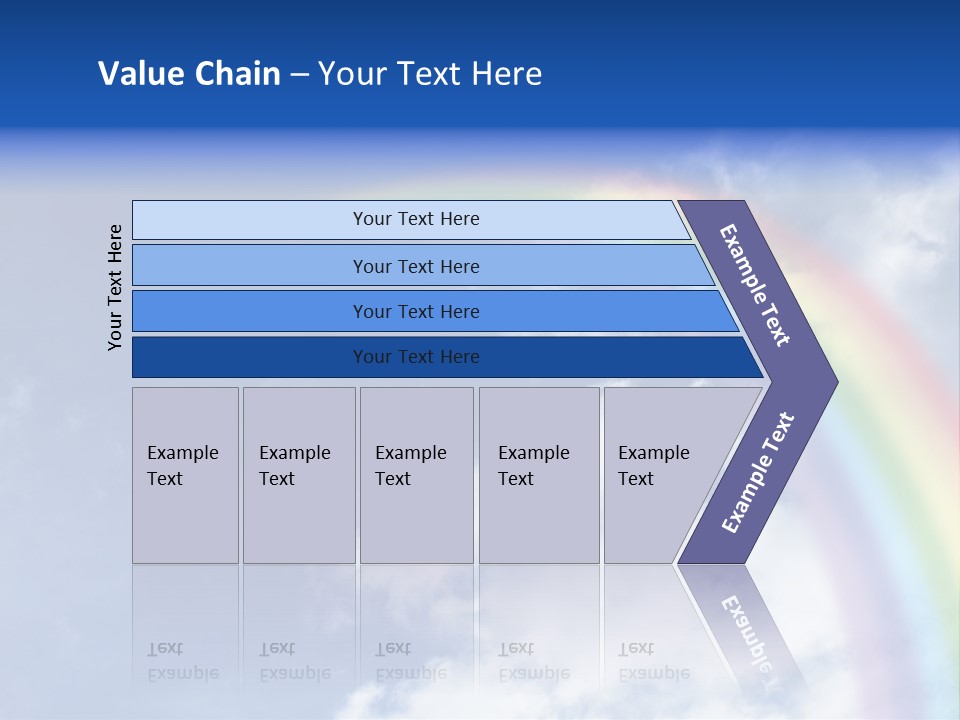 Beautiful Rainbow PowerPoint Template