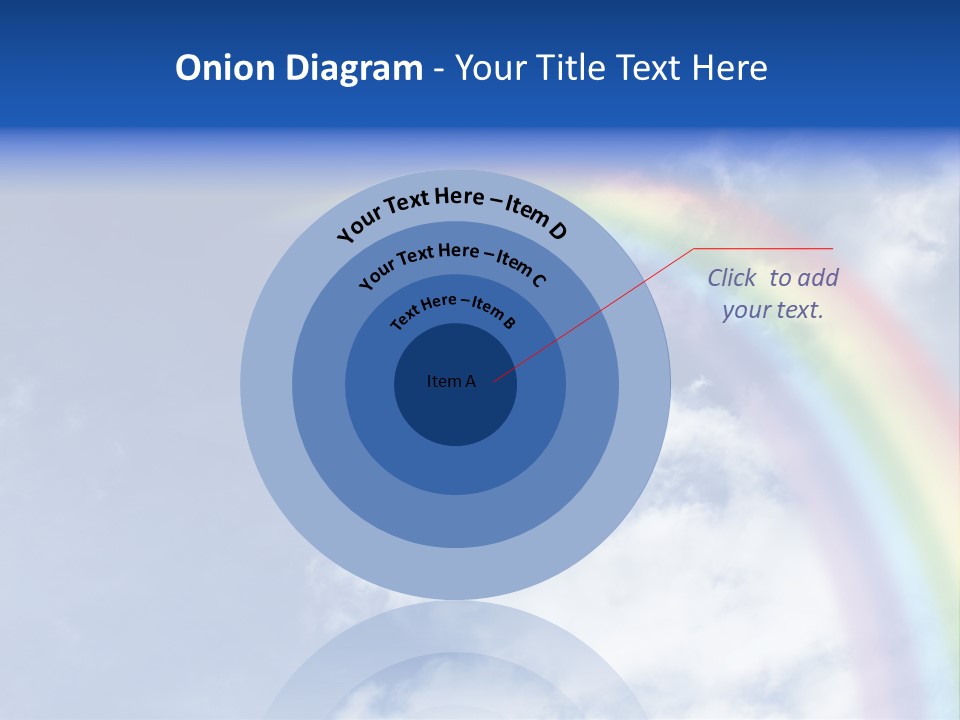 Beautiful Rainbow PowerPoint Template