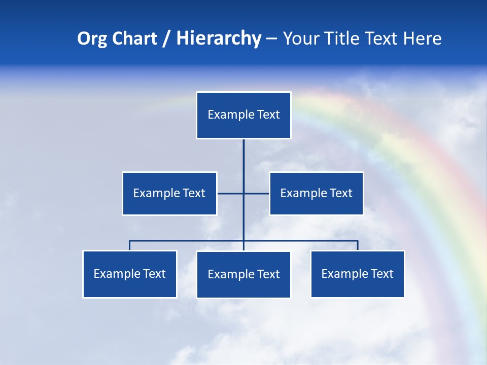 Beautiful Rainbow PowerPoint Template