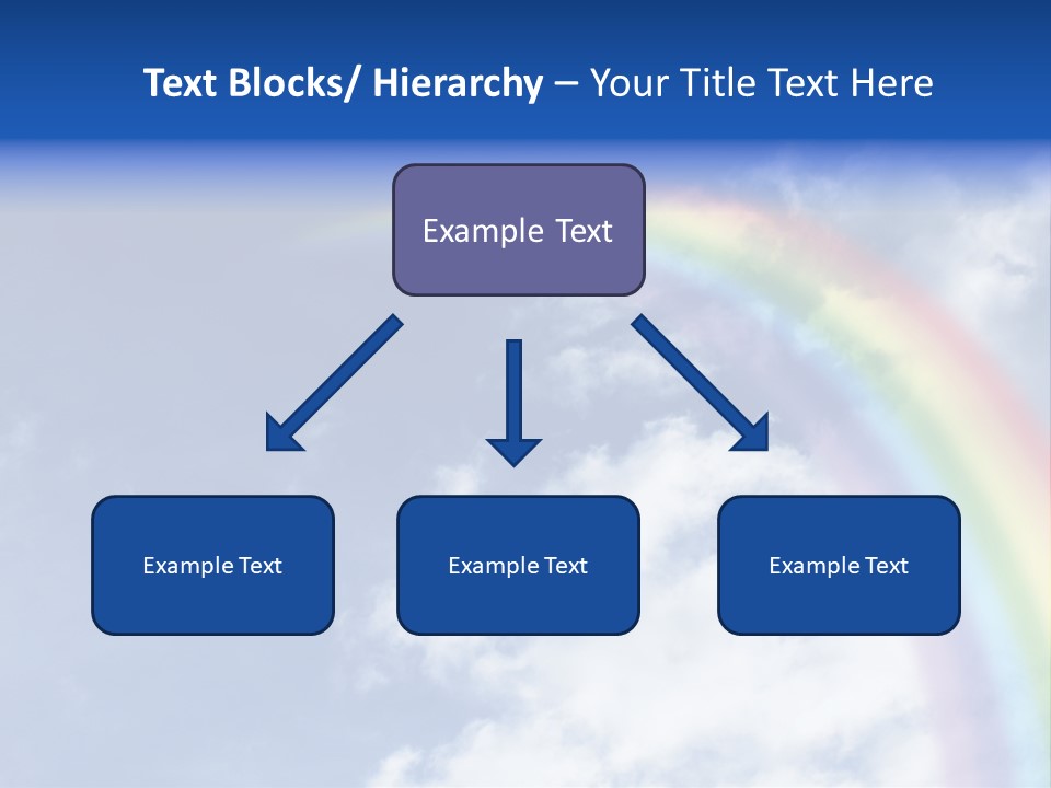 Beautiful Rainbow PowerPoint Template