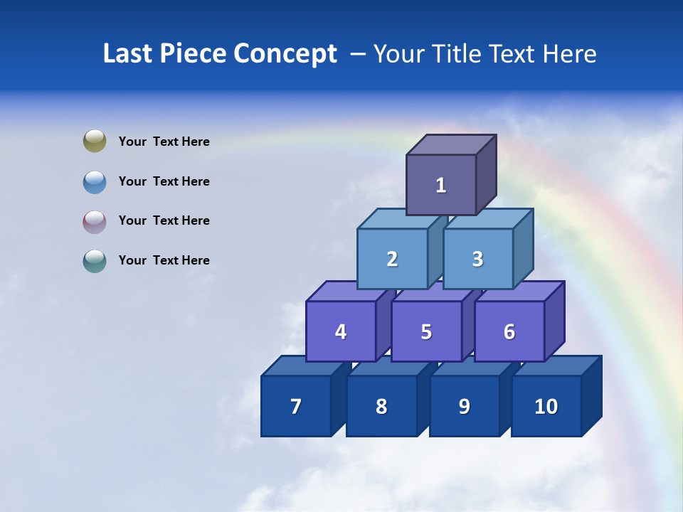 Beautiful Rainbow PowerPoint Template