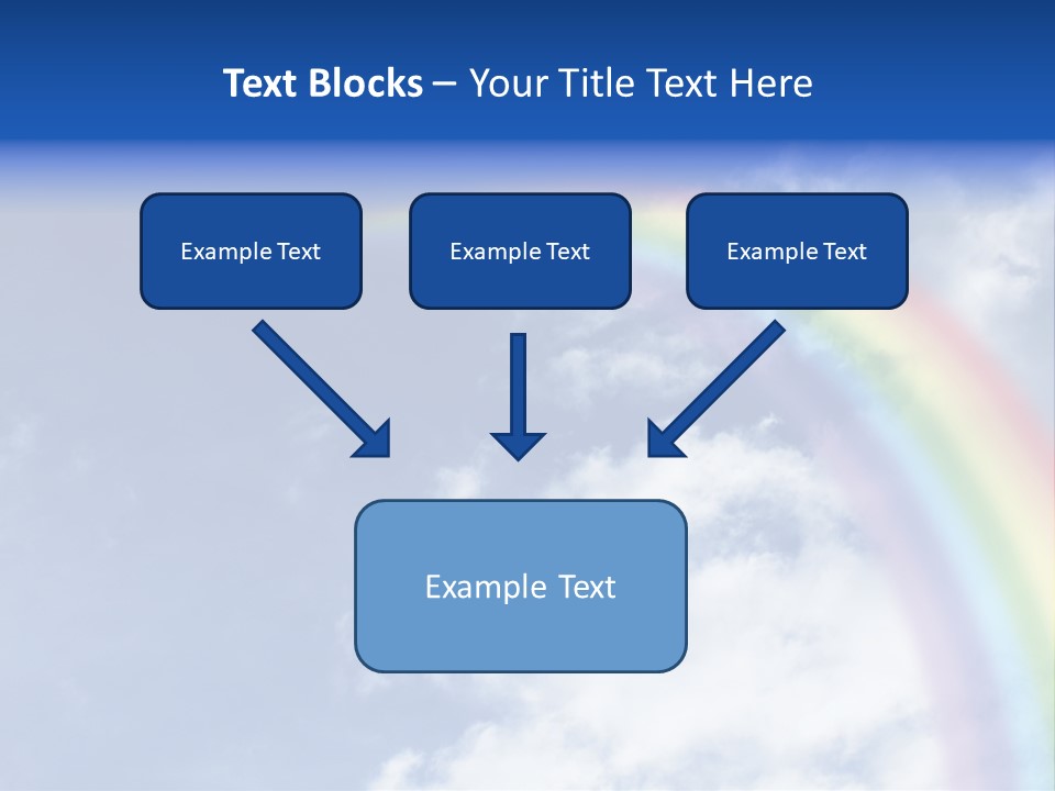 Beautiful Rainbow PowerPoint Template