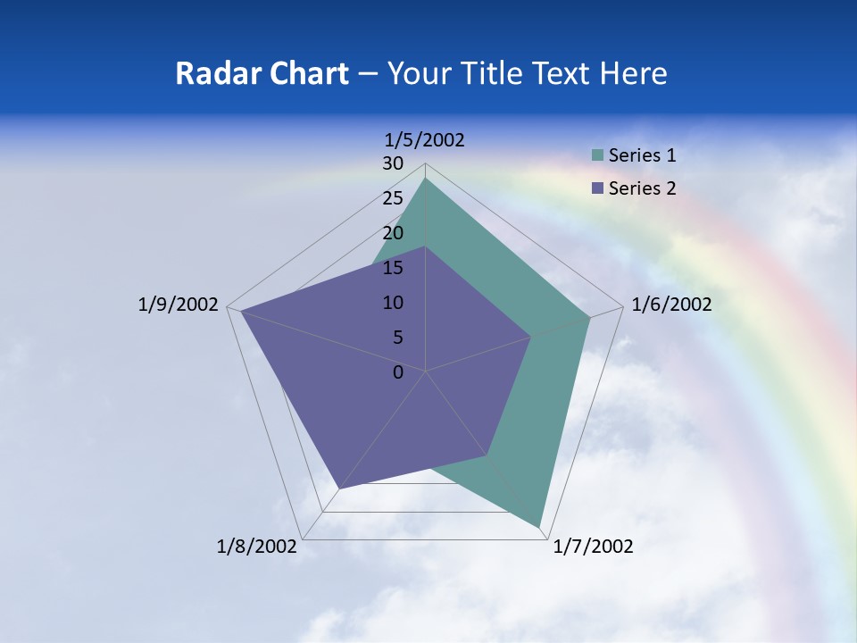 Beautiful Rainbow PowerPoint Template