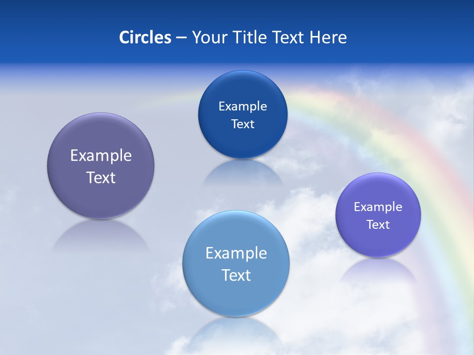 Beautiful Rainbow PowerPoint Template