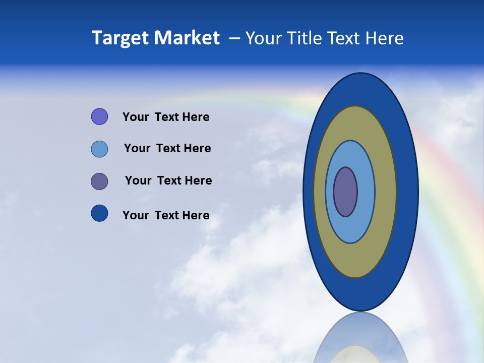 Beautiful Rainbow PowerPoint Template