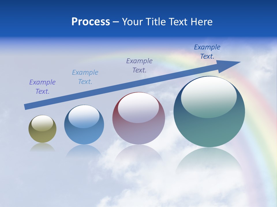 Beautiful Rainbow PowerPoint Template