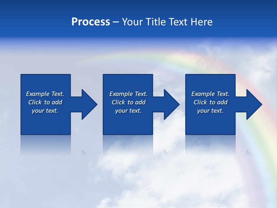 Beautiful Rainbow PowerPoint Template