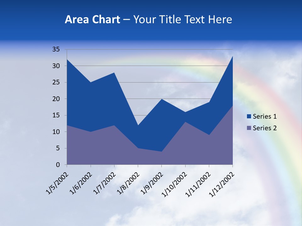Beautiful Rainbow PowerPoint Template