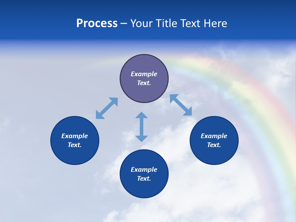 Beautiful Rainbow PowerPoint Template