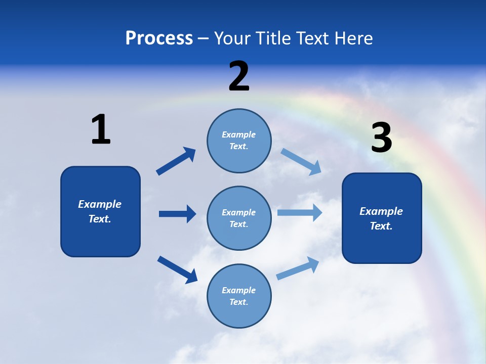 Beautiful Rainbow PowerPoint Template