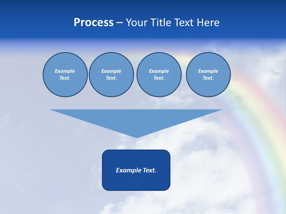 Beautiful Rainbow PowerPoint Template