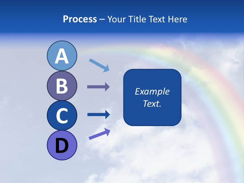 Beautiful Rainbow PowerPoint Template