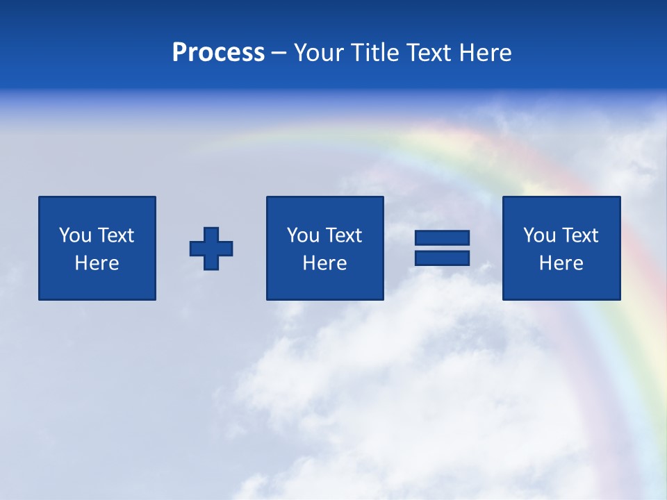 Beautiful Rainbow PowerPoint Template