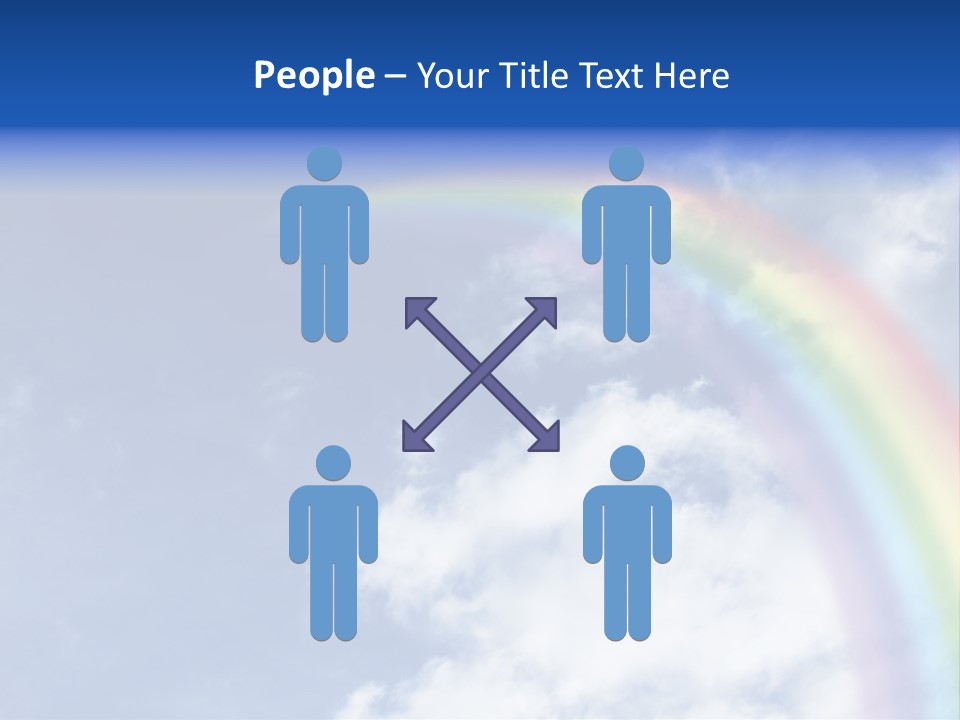 Beautiful Rainbow PowerPoint Template