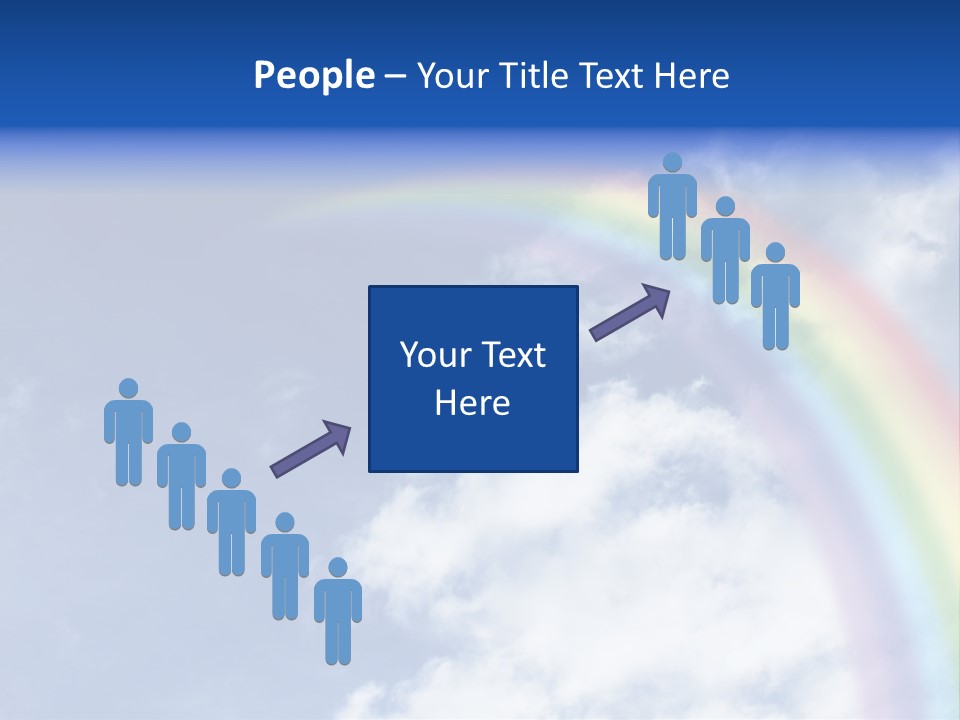 Beautiful Rainbow PowerPoint Template