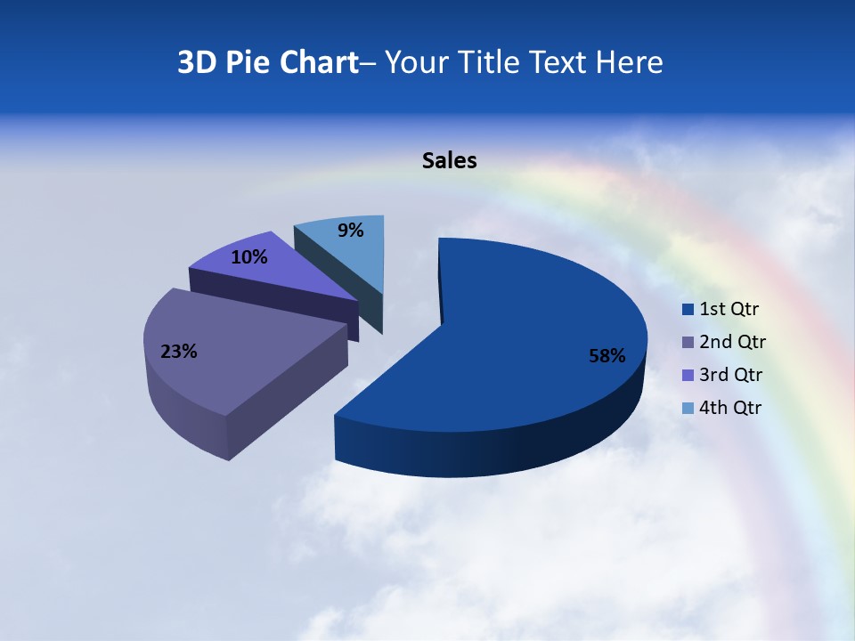 Beautiful Rainbow PowerPoint Template