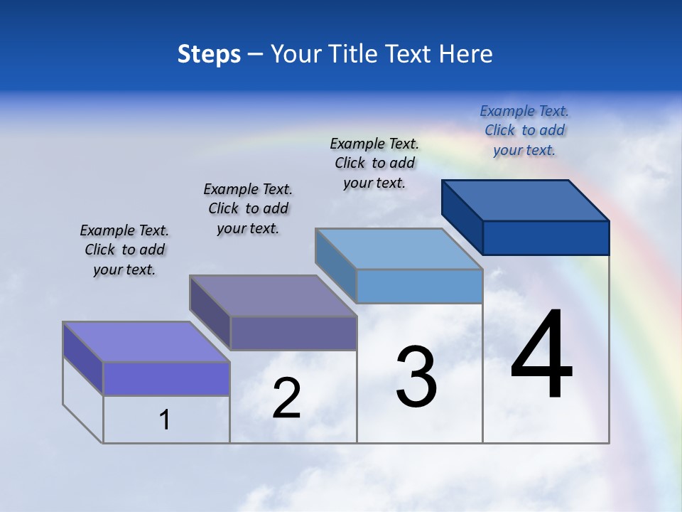 Beautiful Rainbow PowerPoint Template