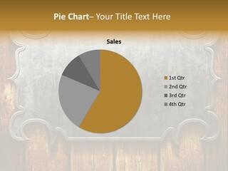 Dirty Blank Board PowerPoint Template