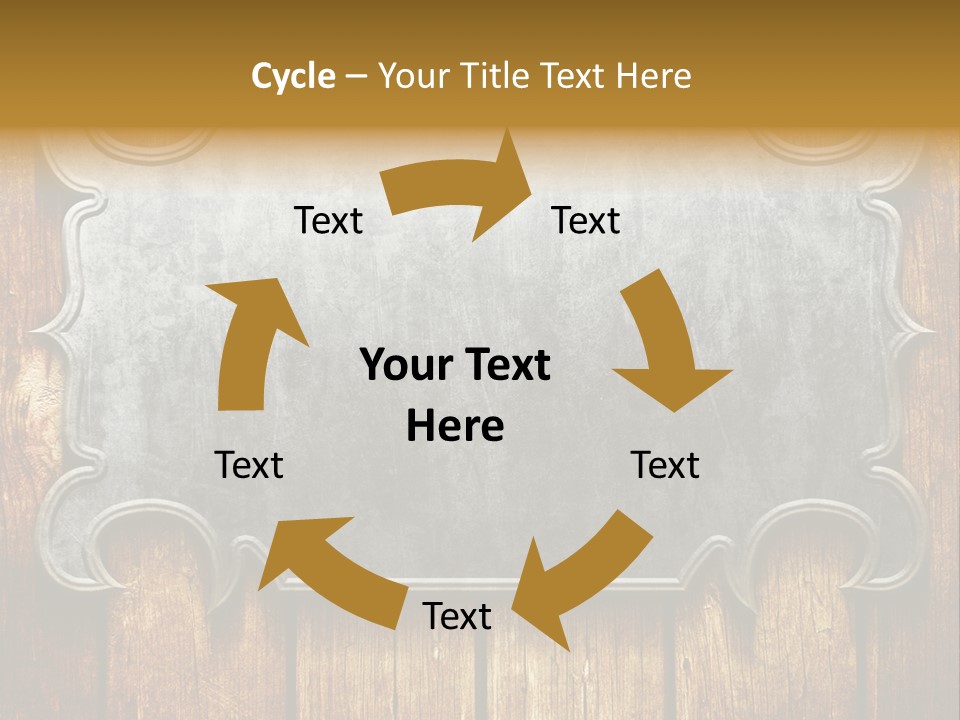 Dirty Blank Board PowerPoint Template