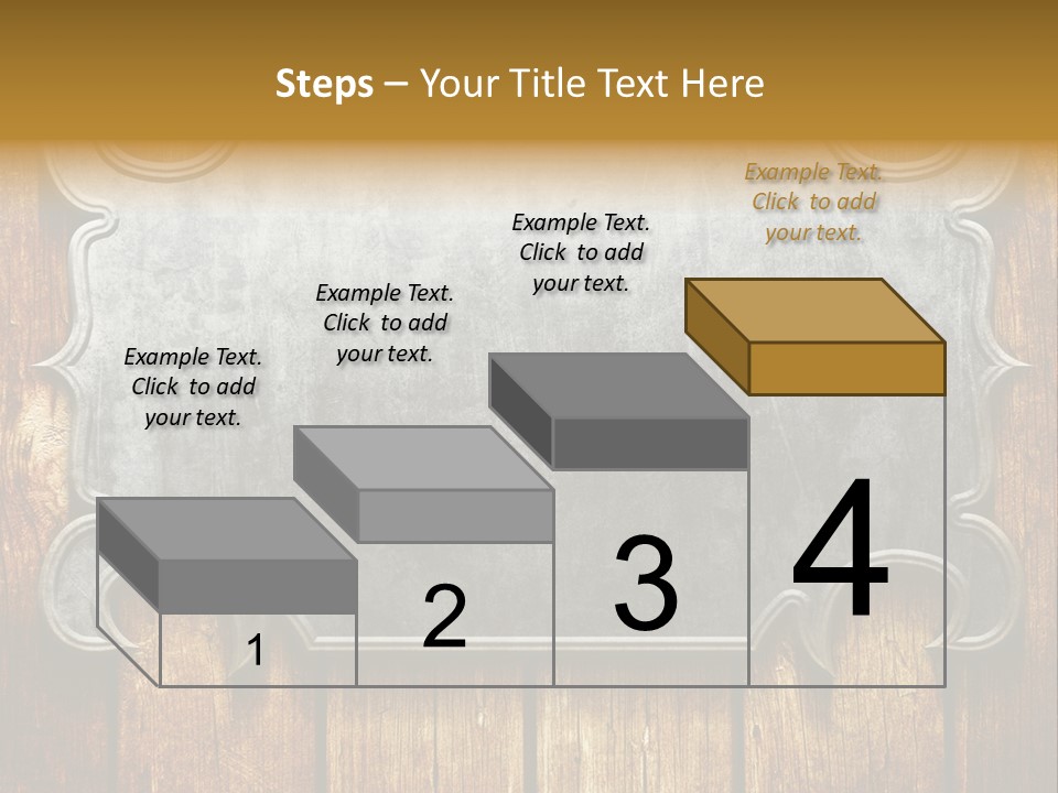 Dirty Blank Board PowerPoint Template