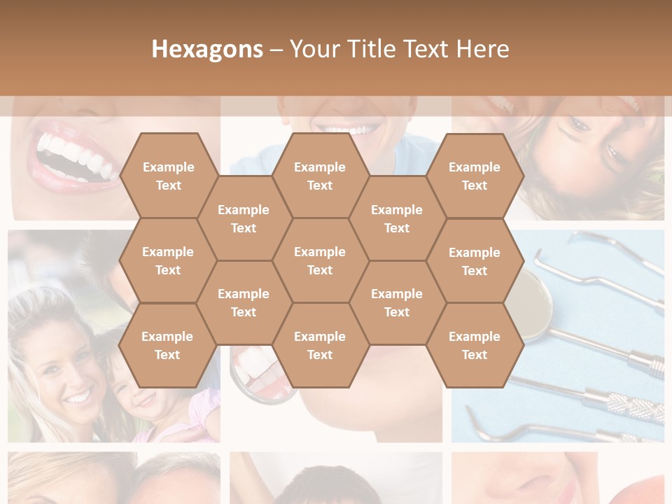 Boy Tooth Elderly PowerPoint Template