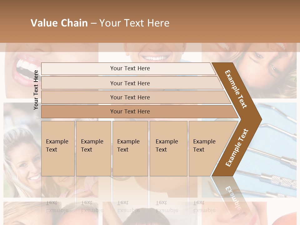 Boy Tooth Elderly PowerPoint Template