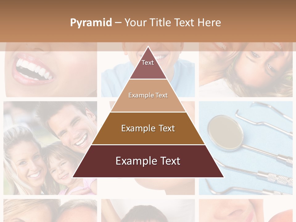 Boy Tooth Elderly PowerPoint Template