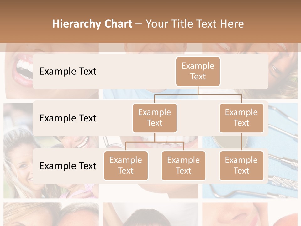 Boy Tooth Elderly PowerPoint Template