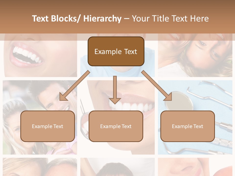 Boy Tooth Elderly PowerPoint Template